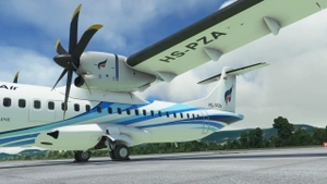 ATR 72-600 Bangkok Airways HS-PZA (Microsoft/H&S version) thumbnail 3