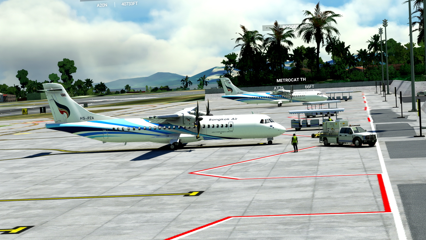 ATR 72 600 Bangkok Airways HS PZA Microsoft H S Version For Microsoft atr-72-600-bangkok-airways-hs-pza-microsoft-h-s-version-for-microsoft
