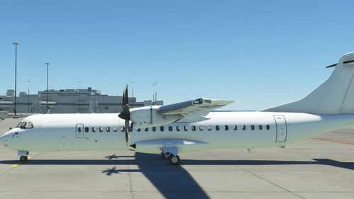 Microsoft ATR 72-600 Blank Textures