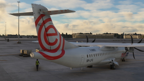 Microsoft/Hans Hartmann ATR 72-600 Eurolot (SP-LFG)