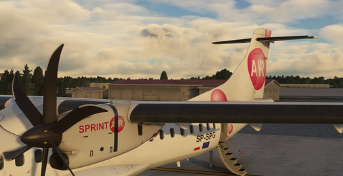 Microsoft/Hans Hartmann ATR 72-600 Sprintair (SP-SPG)