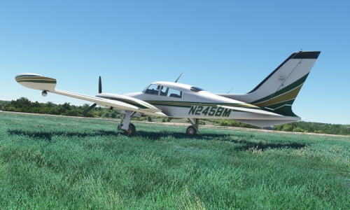 Milviz Cessna 310 N245BM