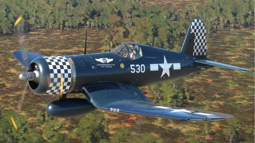 MilViz FG-1D Corsair Goodyear CAF's "530" N9964Z