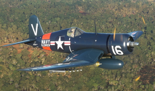 MilViz FG-1D Corsair NX194G Glenview