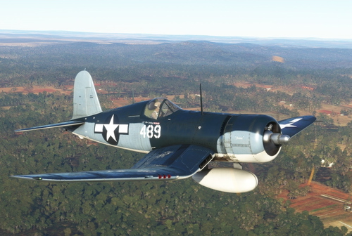 MilViz FG-1D Corsair NX209TW "Col. "slim" lindbergh. 