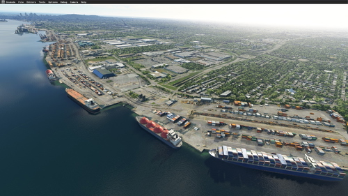 Montreal  - Port Cargo Ships