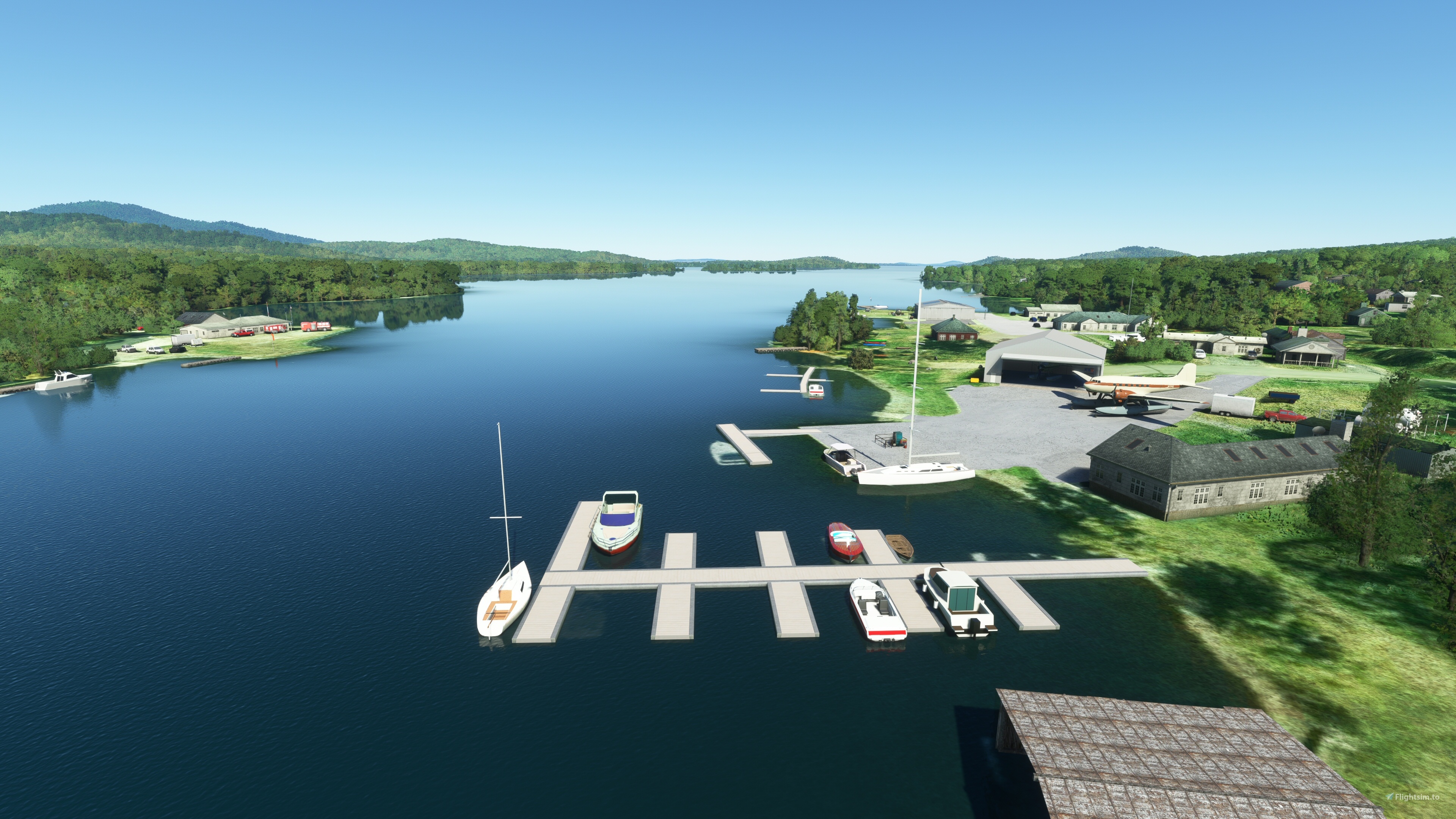 Moosehead Lake, ME & environs, 52B, 21M, 59B, & 60B for Microsoft Flight  Simulator | MSFS