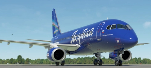Sukhoi Super Jet 100-95 Yakutia RA-89035 Vasily Manchaary