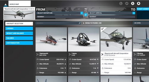 MSFS Aircraft Pinner