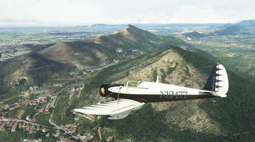 Naples and Pompeii Sight-Seeing Flight Plan