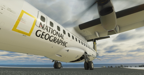 4K National Geographic ATR 42 (fictional)