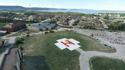 NE Scotland hospital helipads