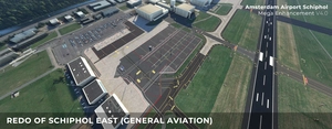 NEW! Schiphol Amsterdam (EHAM) - Mega Enhancement (non-GSX version included) - V4.0.1 thumbnail 7