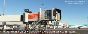 NEW! Schiphol Amsterdam (EHAM) - Mega Enhancement (non-GSX version included) - V4.0.1 thumbnail 15