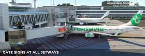 NEW! Schiphol Amsterdam (EHAM) - Mega Enhancement (non-GSX version included) - V4.0.1 thumbnail 17