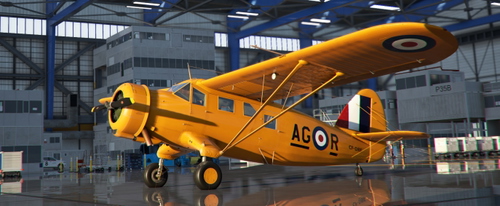 Noorduyn Norseman CF-DRE AGR rcaf from BC Aviation Museum - requested livery - V2.0