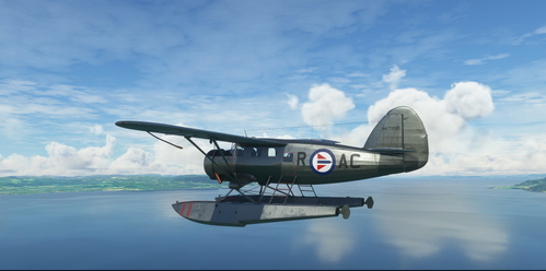 Noorduyn Norseman Norwegian Air Force 44-70510 R-AC