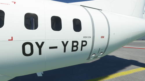 Nordic Aviation Capital OY-YBP - Microsoft ATR 42-600