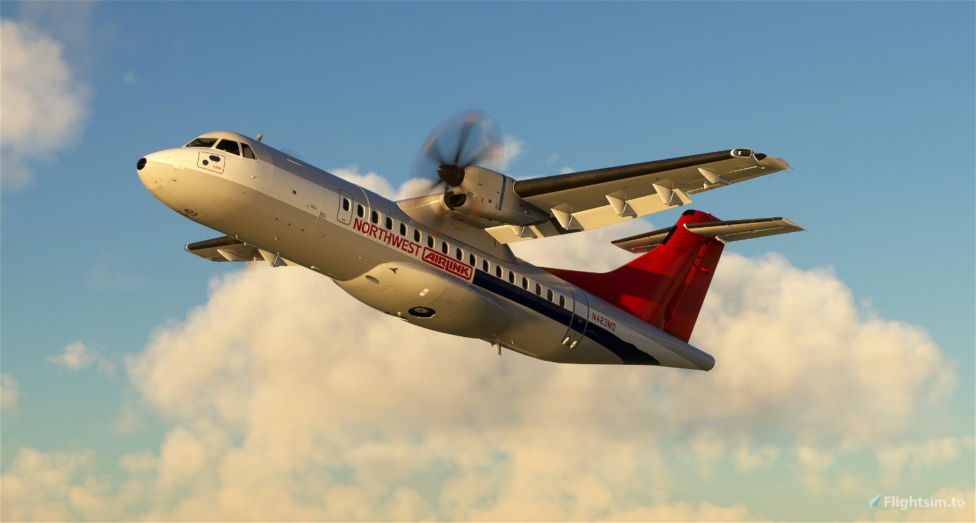 Northwest Airlink (Old Colors) - Asobo ATR 42-600 for Microsoft Flight  Simulator