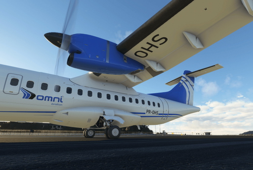 Omni Táxi Aéreo PR-OHS | ATR 42-600 Asobo | 4K