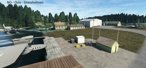 Oslo Gressholmen - in Old Water Airports in the Nordics