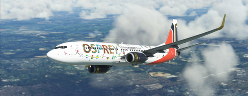 Osprey Airways Commonwealth Tour Special Livery | PMDG 737-800