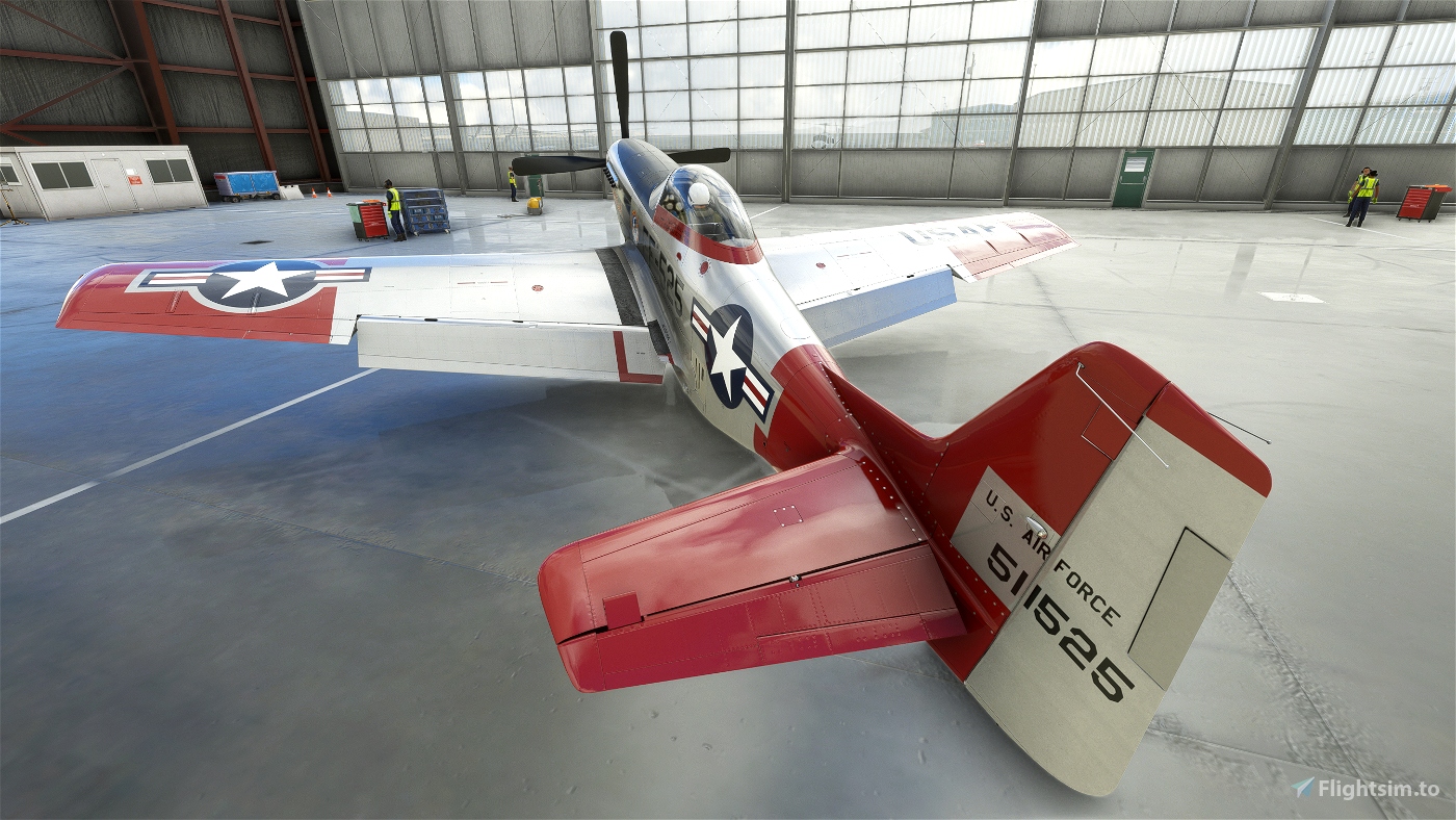 P-51D Mustang Val-Halla (N151AF) para Microsoft Flight Simulator