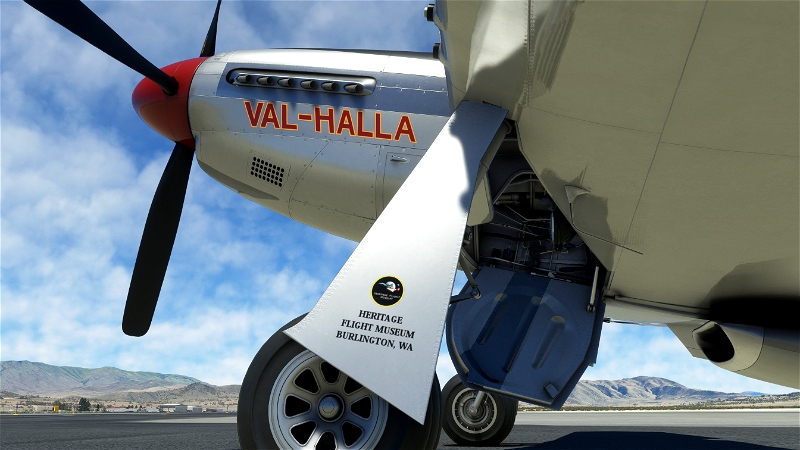 P-51D Mustang Val-Halla (N151AF) pour Microsoft Flight Simulator