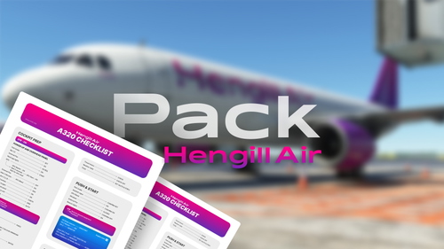 [Pack] HengillAir Checklists [PDF/PNG]