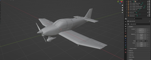 Paintkit Asobo DR400 for Blender