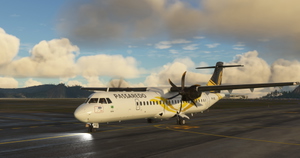 Passaredo PR-PDC (Old Livery) | Microsoft ATR 72-600 thumbnail 7