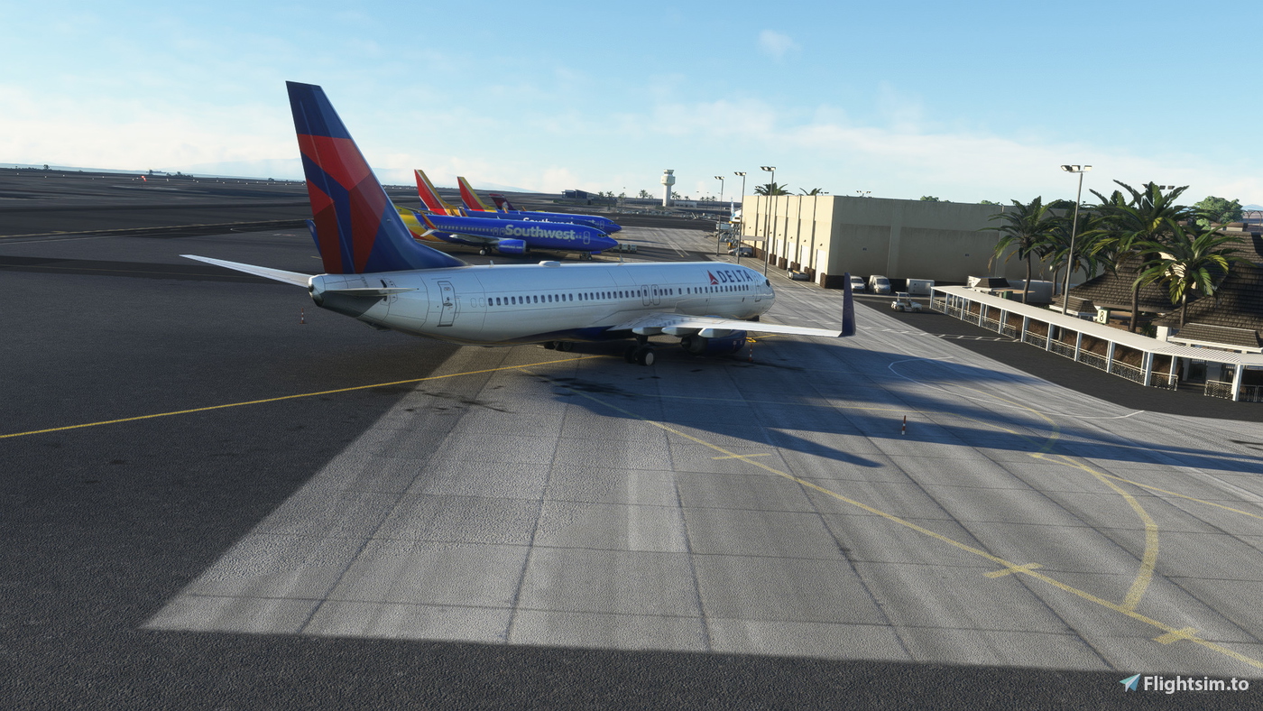 PHKO Static Aircraft voor Microsoft Flight Simulator | MSFS