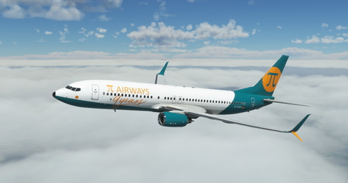 PI AIRWAYS PMDG B737-800 Scimitar winglets