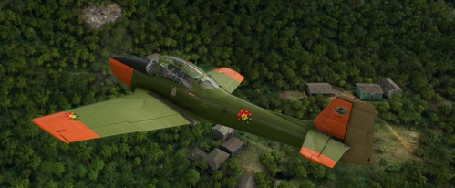 Piaggio P.149  "Maoke" green-orange P2-SPK