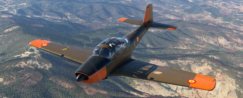 Piaggio P.149 "Al-Andalus" brown-orange E2268