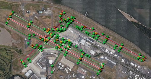 PILOT2ATC - KPDX Portland, Oregon USA, taxiways and gates.