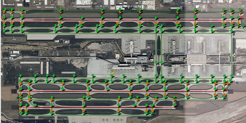 PILOT2ATC - KPHX Phoenix, AZ USA, taxiways & gates