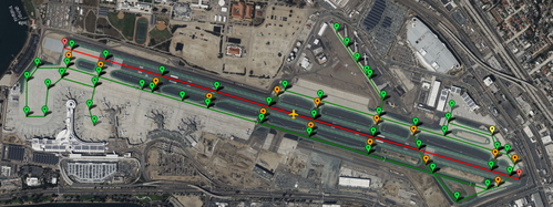 PILOT2ATC - KSAN San Diego, CA USA, taxiways & gates