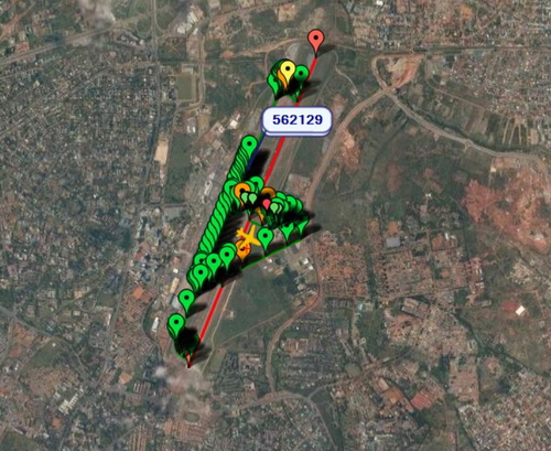 Pilot2ATC Accra DGAA Taxiways and Gates