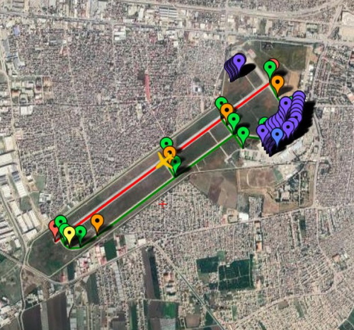 Pilot2ATC Adana LTAF Taxiways and Gates