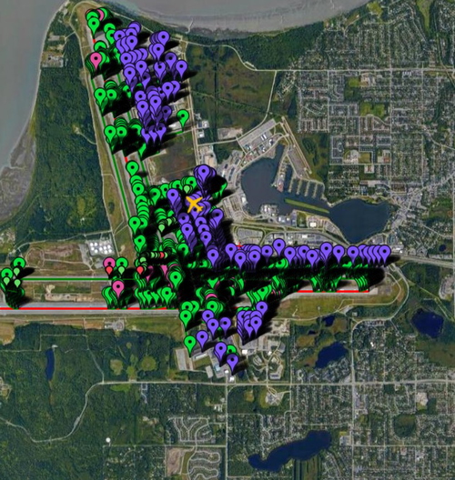 Pilot2ATC Anchorage PANC Taxiways and Gates