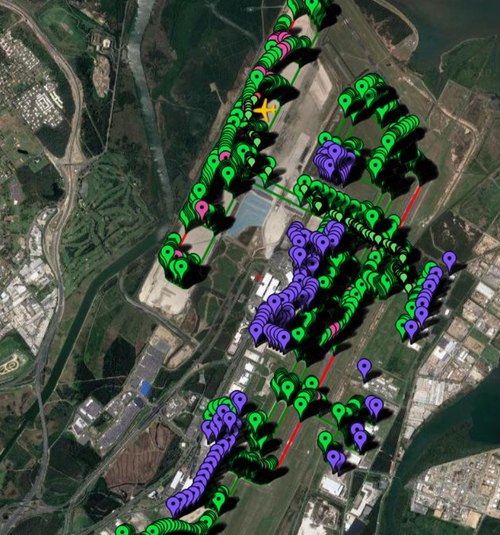 Pilot2ATC Brisbane YBBN Taxiways and Gates