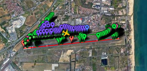 Pilot2ATC Catania LICC Taxiways and Gates