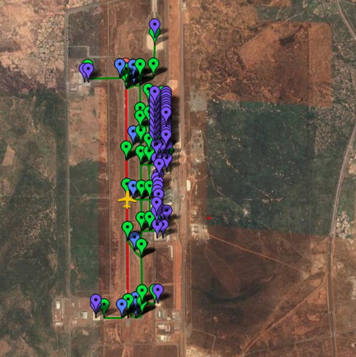 Pilot2ATC Dakar GOBD Taxiways and Gates 