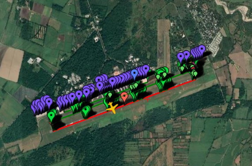 Pilot2ATC El Salvador MSLP Taxiways and Gates