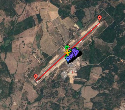 Pilot2ATC Figari-Sud Corse LFKF Taxiways and Gates