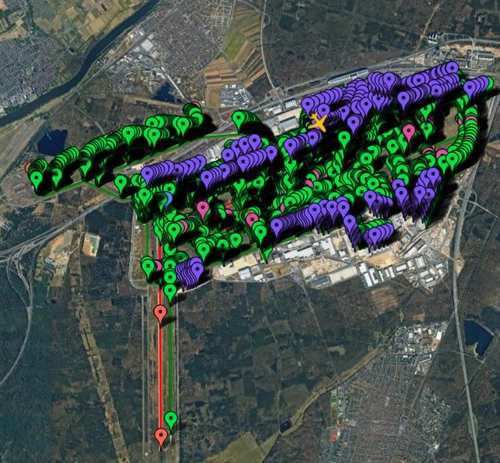 Pilot2ATC Frankfurt EDDF Taxiways and Gates
