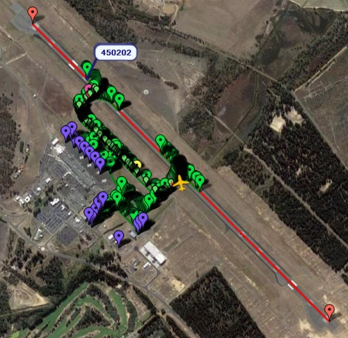 Pilot2ATC Hobart YMHB Taxiways and Gates