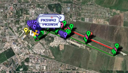 Pilot2ATC Irkutsk UIII Taxiways and Gates