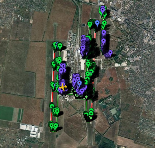 Pilot2ATC Kiev-Boryspil UKBB Taxiways and Gates